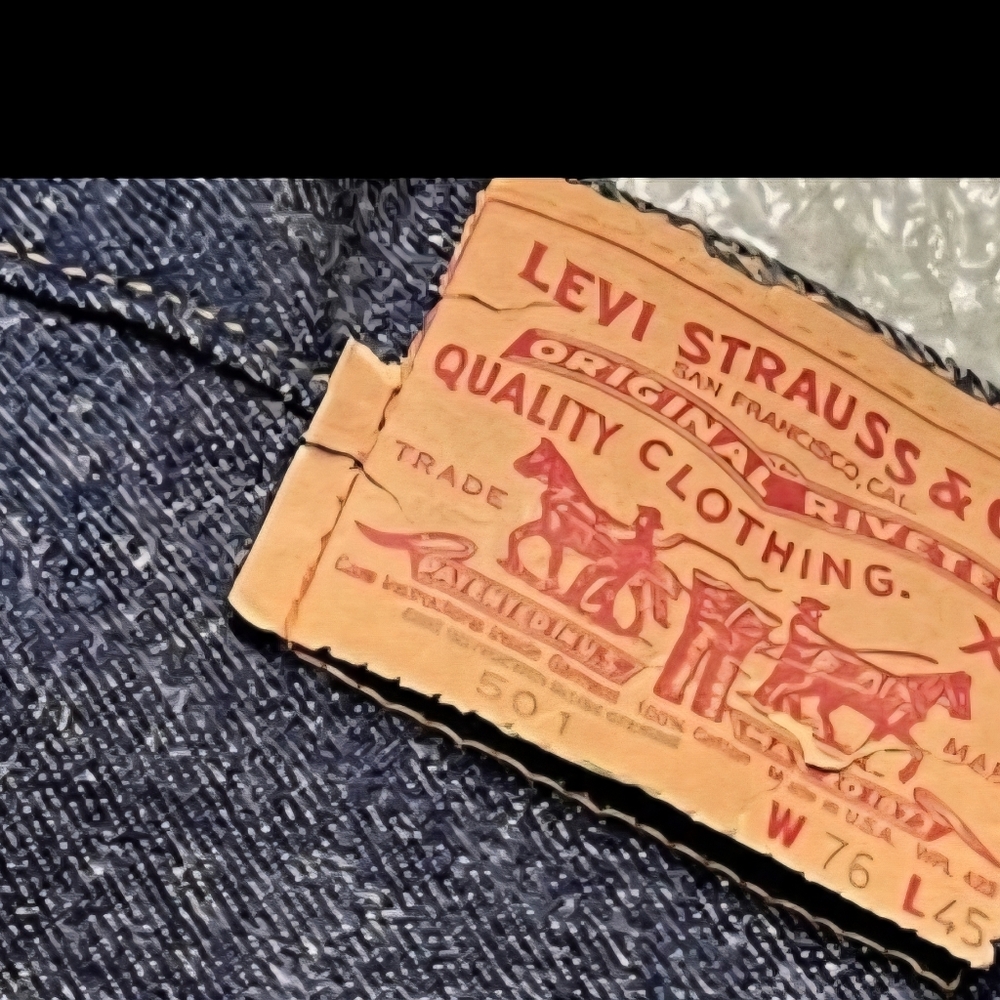 Levi's Men's Dark Blue Denim Jeans